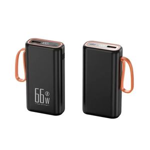Charge bank 10000mah Super fast charge comes with lanyard extra-large capacity mini mobile phone mobile power supply