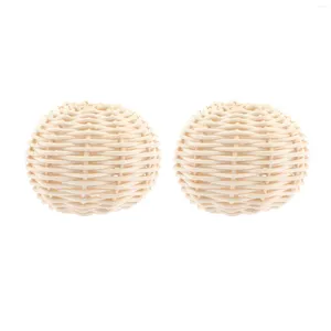 Lampade a sospensione Paralume Copertura della luce Paralume in rattan Lampadario intrecciato Paralumi per cesto da parete Paralumi Comodino appeso