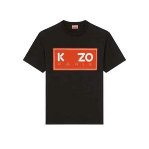 Kenzio 디자이너 TSHIRT 남성 TSHIRT 여자 TIGE TSHIRT 여름 스트리트웨어 짧은 소매 호랑이 머리 자수 편지 느슨한 트렌드를 인쇄합니다.