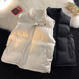 Gilet da uomo stile coreano autunno e inverno gilet di grandi dimensioni marea marca giù gilet di cotone giacca senza maniche ragazzo tendenza 2023 B45