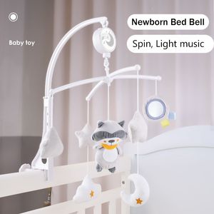 Rattles Mobiles Baby Mobile Rattles Toys 012 Months For Baby born Crib Bed Bell Toddler Rattles Carousel For Cots Kids Musical Toy Gift 230420