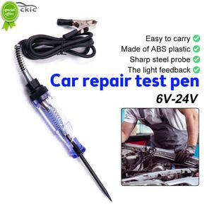 6V-24V-bilkrets Testare Spänningsspen Pen Pen LED Lätt Auto Vehicle Gauge Test Pen Automobil underhållsverktyg Linje Testare