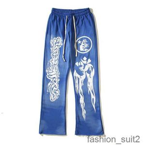 pantaloni hellsstar pantaloni da uomo Y2k Vintage felpa con cappuccio da uomo grigio pantaloni larghi cargo pantaloni da jogging felpa con cappuccio Hellstar blu impilati pantaloni sportivi rossi puff spider felpa con cappuccio tn 4 QF7C