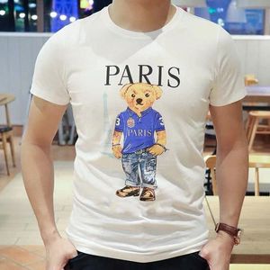 Polos Bear Shirt Mens Mens Ralphs Polos Womens Tshirt Usa manica corta Hockey EU UK Size Matini Bear Captain Laurens Poloshirts Z192 #