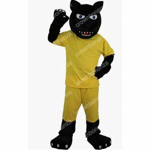 Adult Size sports leopard Mascot Costumes Halloween Cartoon Character Outfit Suit Xmas Outdoor Party Outfit Unisex Promotional Advertising Clothings