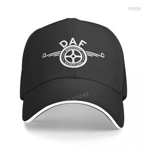 Ball Caps Daf Trucks Hat Summer Cool Daf Casual Baseball Caps Regulowane samce czapki