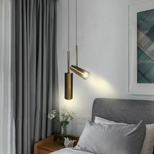 Nyhetsartiklar Nordic Modern LED HANGING LAMP Matsal Decor Restaurang Bar kaffe sovrum Studie Black Pendant Lights Justerbar lampskärm 231121