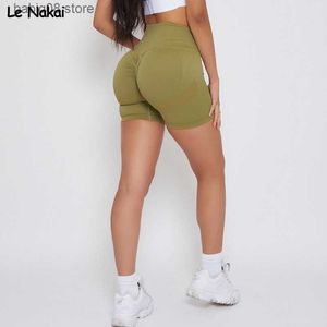 UNIFICAÇÃO DE YOGA NOVO CONTOUR SCRUNCH BUMPER BUTKER SHORTS PARA MULHERES GYM SHORTS GYM SHORTS HIGH CAIS SUCTOS SEMPLES