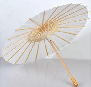 60 adet Gelin Düğün Şemsiye Beyaz Kağıt Şemsiye Güzellik Ürünleri Çin Mini Zanaat Şemsiye Çapı 60 cm