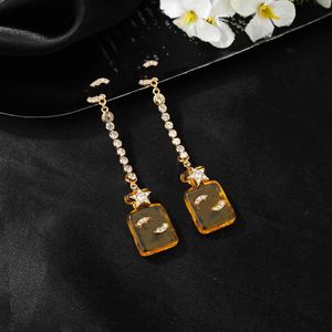 Hot Sale Various NEW Mixed top Luxury Brand Designers Double Letters C Stud Geometric Famous Women channel Crystal ccity Earring Wedding Party Jewelry AX25i