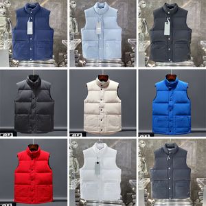 Fashion Men's Vest Down cotton waistcoat designs Mens and women No Sleeveless Jacket puffer Autumn Winter Casual Coats Couples vests Keep warm Coat xs-4xl