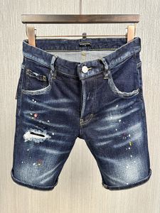 DSQ PHANTOM TURTLE Jeans Herren Jean Herren Luxus Designer Skinny Ripped Cool Guy Causal Hole Denim Fashion Brand Fit Jeans Man Washed Pants 20401
