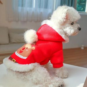 Hundebekleidung, Winter-Kapuzenpullover, Weihnachtspullover, modischer Katzen-Wollmantel, Welpenpullover, kleine Urlaubskleidung