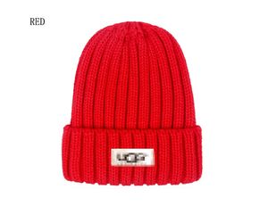 Toppförsäljning män kvinnor beanie vinter unisex stickad hatt gorros bonnet skalle mössor stickade hattar klassisk sport cap casual utomhusdesigner beanies s-7