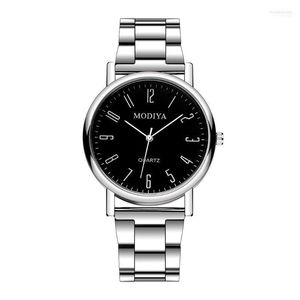 Wristwatches Modiya Factory Direct Sale Simple Watch Gift Wholesale Alloy Band Quartz For Men Moun22