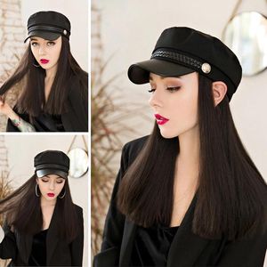 Berets Trendy Navy Sun Hat Casual Military Caps Woman Cotton Beret Flat Hats Captain Cap Trucker Vintage Sport Women's Leather