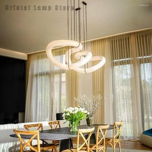 Chandelins personalizados de estilo moderno alabastro irregular design artístico lustre de mármore aplicável à sala de estar e jantar