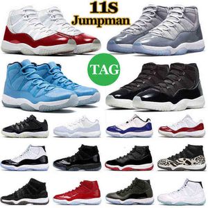 Cherry Basketball Shoes Jumpman Jordn 11 11s Mens Cool Grey Pantone 72-10 Legend Blue Bred Concord Cap And Gown Men Women Outdoor Sports Sneakers