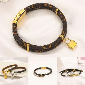 Braccialetti da uomo di moda Braccialetti da uomo Donne Designer Lettera Bracciale 18K Gold in acciaio inossidabile Regalo per matrimoni Gioielli di lusso