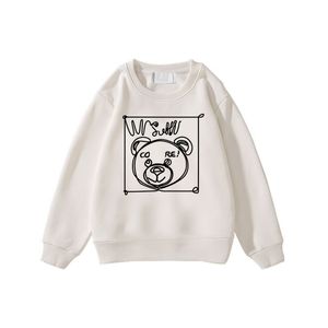 Felpe per bambini 100% cotone Felpe con cappuccio per bambini Deaigner Felpa con cappuccio per bambini Moda Pullover Felpa Abbigliamento per bambini Felpa con cappuccio a maniche lunghe per esterni Ragazzi Ragazze Top CXD2311217