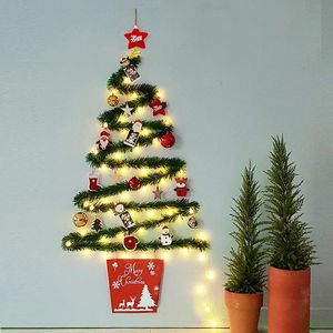 Dekoracje świąteczne 140 cm Christmas Creative Wall Tree oświetlenie