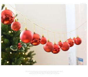 クリスマスの装飾24pcsプラスチックシックな略語吊りクリスマス装飾品の装飾ボールウェディングパーティー休日4cm