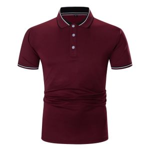 Herren Polos FREDD MARSHALL 2023 Sommer Plain Poloshirt Herren Lässig Klassisch Einfarbig Kurzarm Kontrastbesatz Mode Tops 793 230421