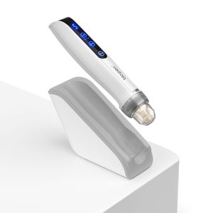 Interfaccia USB tipo C da 700 mAh Wireless 5 livelli di velocità EMS Microneedling Bio Derma Pen Q2 Micro corrente con luce LED Dispositivo per la cura della pelle per uso domestico
