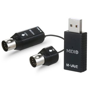 Altri articoli sportivi MVAVE MS1 Mini sistema di trasmissione wireless Adattatore MIDI Supporto plug and play per interfaccia dispositivi 231121