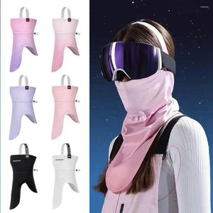 Bandanas Polyester Ski Mask Fashion Winter Warm Cold-Proof Full Face Windproof Neck Guard Outdoor Riding