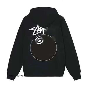 Stussiness Crewneck Designer Hoodie Men's and Women's Printed Bape T-shirt Jumper Couple High Quality Street Hip Hop Loose 11 1308 7372