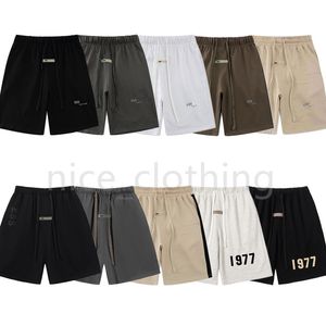 Shorts Ess Masculino Calças Curtas Femininas Calças de Moletom Esportivas de Verão Ginásio Fitness Calças Curtas Estilo Grande Solto