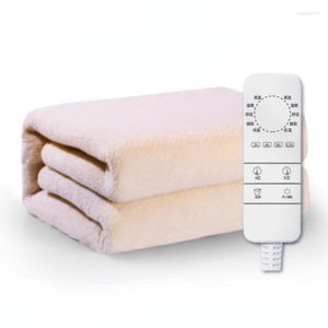 Blankets Flannel Soft Double Electric Blanket Controller Luxury Safety Heating Body Warmer Manta Electrica Home Products