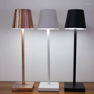 Table Lamps Modern Style Lamp Usb Charging Atmosphere Bar Restaurant Creative Warm Eye Protection Bedroom Bedside
