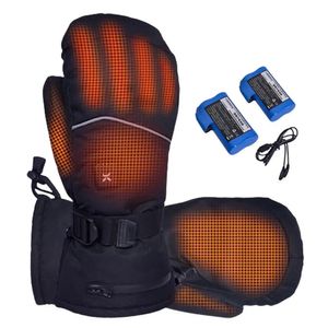 Guanti da sci Guanti riscaldanti Guanti riscaldati Guanti scaldamani elettrici unisex RGB per guanti riscaldati termici elettrici esterni Guanto da moto 231120