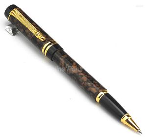 Crocodile Celluloid Roller Ball Pen Coffee Color Writing CR332