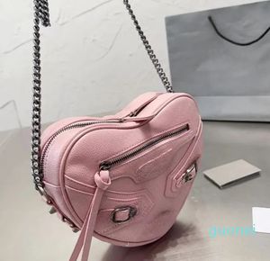 Designer de luxoParis marca crossbody mundo saco de ombro único vagabundo saco de moda em forma de coração saco de noite saco de personalidade de alta qualidade bolsa de moda