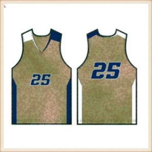 Camicie da uomo in jersey da basket Camicia sportiva nera bianca blu CH20231202