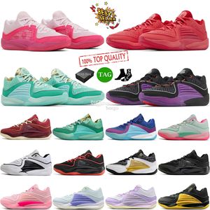 Designer Scarpe da ginnastica KD 16 KD16 Scarpe da pallacanestro Zia Pearl Ember Glow Wanda NY vs NY Pathway Royalties Scarpe da ginnastica da uomo all'aperto Taglia 40-46