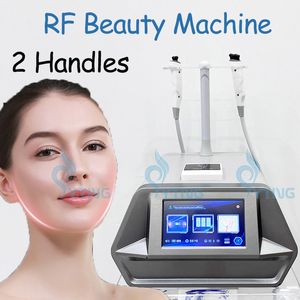 2 Handles Radio Frequency Skin Tightening Body Fat Removal RF Machine Tighten Loose Skin Cellulite Reduction