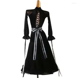 Scene Wear Real Time Modern Social Dance National Standard Big Swing Dress Waltz Performance