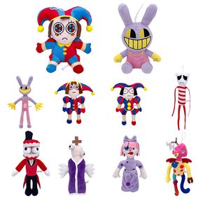 O incrível circo digital brinquedos de pelúcia boneca de pelúcia brinquedo para crianças sono travesseiro boneca presente de aniversário
