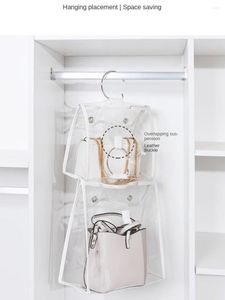 Storage Bags Clean Bag Dust-proof Leather Protective Rack Hanging Is Easy To Find