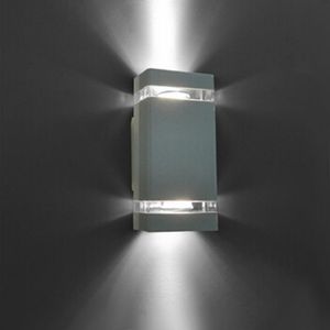 Lampy ścienne na zewnątrz 1PC/partia LED Wodoodporna nowoczesne światło Montowane 8 W AC85-265V IP54 Aluminiowe oświetlenie w ganku