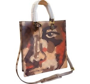 designerka torba na torba dla torebek torebka na ramię na ramię płótno