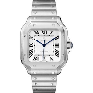 프리미엄 스테인리스 스틸 구운 블루 시계 바늘 바늘 렌즈 깊은 방수 패션 선물 281I로 만든 비즈니스 자동 애호가 시계
