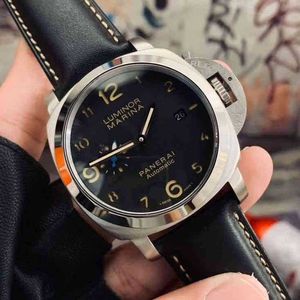 Orologio di design militare da uomo meccanico automatico luminoso quadrante grande 4pz1