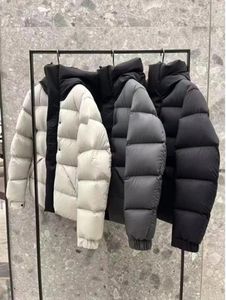 Jaquetas de grife para homens inverno jaqueta casacos acolchoados e espessados blusão clássico França marca com capuz zip jaqueta masculina quente matéria S-5XL