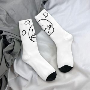 Men's Socks Yoshitomo Nara Dream Men Women Polyester Funny Happy Harajuku Spring Summer Autumn Winter Middle Tube Gift