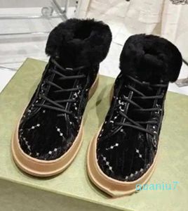 High top Ankle Boots Warm Women Shoes